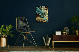 ФРЕЯ PNB/PMPT-226 Набор для раскрашивания по номерам ( с поталью ) 40 х 30 см Пальмовые ветви. Часть 3