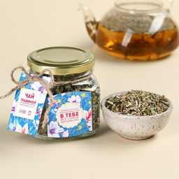 Травяной чай в стеклянной банке Прекрасное, 25 г.