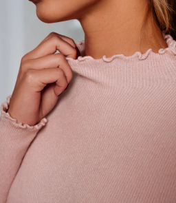 Водолазка #КТ802 (13), пудровый - Dommod фото 5