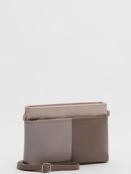 Темно-бежевый кросс-боди S.Lavia