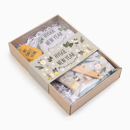 Набор новогодний новогодний подарочный "Hygge" варежка-прихватка, лопатка силикон