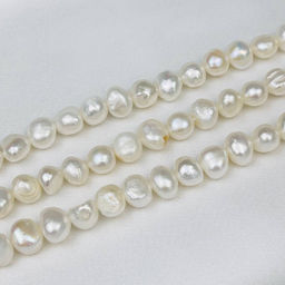 Бусины для украшений из белого Жемчуга 39 см