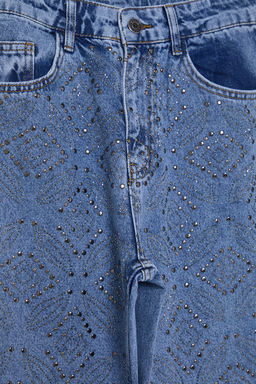 Mavi Tasl? Yuksek Bel Wide Leg Jeans TWOSS25JE00020 - Trendyolmilla фото 7