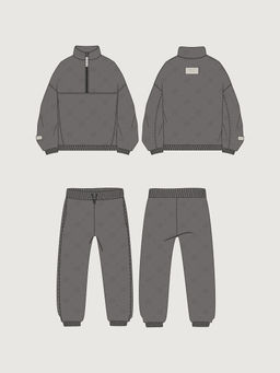 Костюм 7т40626 кофе