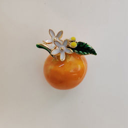 Брошь Апельсин