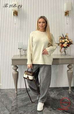 Тёплый свитер из трикотажа - Bruno фото 2