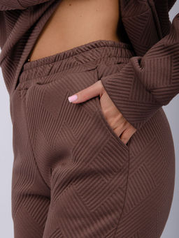 Костюм Богема 3, жаккард - Малина фото 16