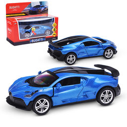 Модель металл свет-звук bugatti divo 14,9 см, (двери) инерция, спойлер