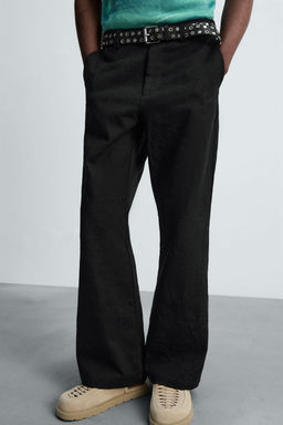 FLORAL EMBROIDERY TROUSERS - Zara фото 15