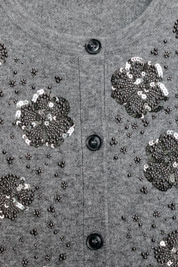 BEADED KNIT CARDIGAN - Zara фото 8