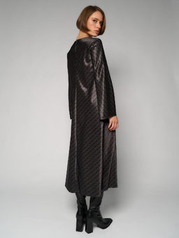 Платье женское 12411-35144 grey-black - Eleganzza фото 2