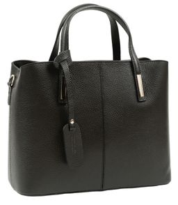 Сумка женская Sefaro из телячьей кожи средняя черная