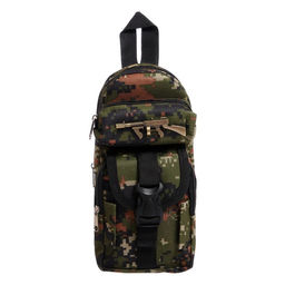 Пенал школьный Рюкзачок-милитари, на молнии, 2 отделения, МИКС - Calligrata фото 3