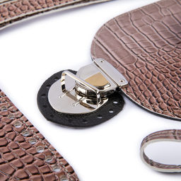 Gamma ZKS-011 Набор для вязаного рюкзака 1 шт. №002 амарант  фото 4