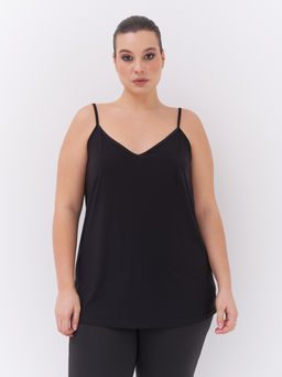 Топ из холодного трикотажа MT10107BLK01