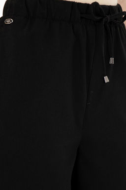 Женские черные брюки из плотной ткани Неожиданная скидка в корзине - U.s. polo assn фото 5