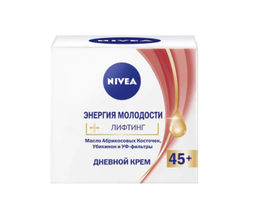 NIVEA FACE CARE крем 45+ Дневной Энергия Молодости бан.50мл