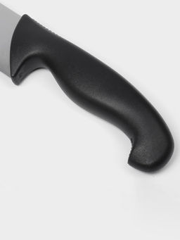 Нож кухонный для донер-кебаба Sharp, лезвие 38 см, нержавеющая сталь, чёрная ручка - Simaland фото 4