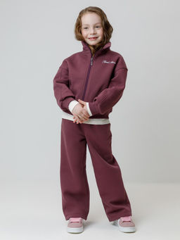 КР 400875/бордовый 1411 к651 брюки для дев