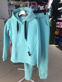 207/206 Костюм с толстовкой, начес, ментол