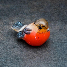 Фигурка «Снегирь», 4.5×6 см, селенит