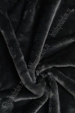 Мех искусственный 1*1,8 м (SF-5972) черный №26