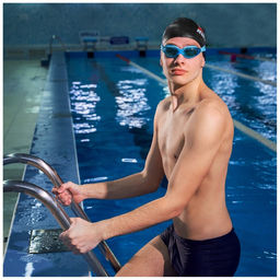 Очки для плавания ONLITOP, цвета МИКС  фото 5