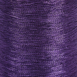 Нитки металлизированные, 91±1 м, набор 6 шт., фиолетовые