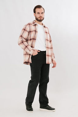 NOBBY, Мужские джинсы 01683-4 (антрацит микровельвет)  фото 2