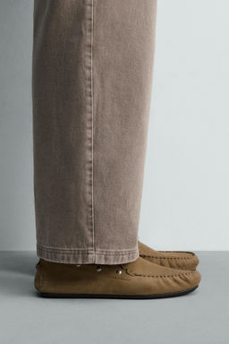 LEATHER LOAFERS - Zara фото 8