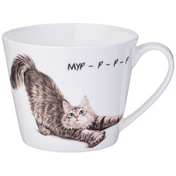 КРУЖКА LEFARD БЕРИ КОТА 450 МЛ (КОР=48ШТ.)