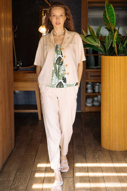 БРЮКИ ЖЕНСКИЕ арт. 3314W-50079.3F-132 - Almando melado фото 3