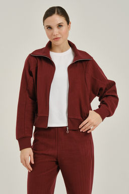 Олимпийка Бордовый COMMUTE Knit Track Top - Anta фото 2