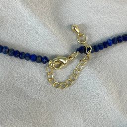 Чокер с подвеской из Лазурита 42 см +