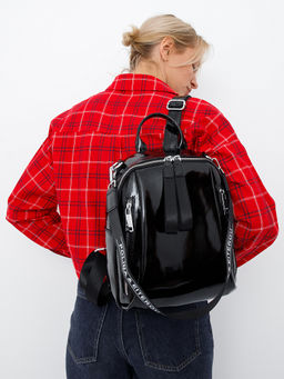 Рюкзак 19031-8 black Polina&Eiterou