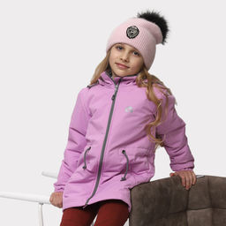 RODOS Куртка для девочки мембрана демисезон М-198 Ультрамарин  фото 54