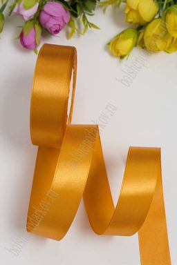 Лента атласная 2,5 см*25 ярд (SF-1357) оранжевый №024