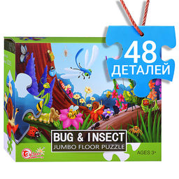 Пазл "Насекомые" (48 дет.)