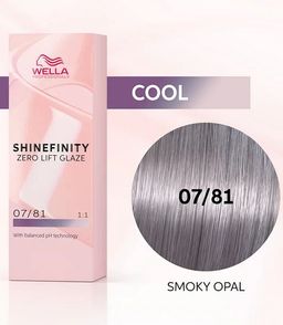 Гель-крем для стойкого тонирования Shinefinity 07/81 димчатый опал, Wella