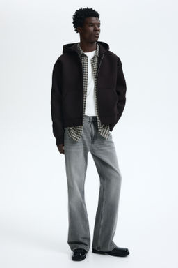 Chaqueta sudadera efecto neopreno Loose Fit - H&m фото 7
