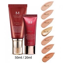 №21 - 20мл  MISSHA M Perfect Cover BB Cream SPF42/PA+++  фото 3