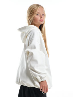 Худи оверсайз с капюшоном на молнии утепленное с карманом UD 8038 - Mini maxi фото 17