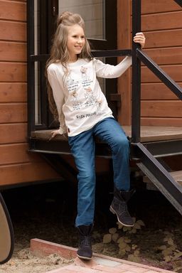 Уценка PELICAN GWP5029/1 брюки для девочек  фото 3