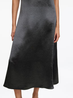 Vestido midi de sat?n aplastado - H&m фото 5