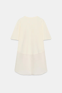 OVERSIZE COMBINED T-SHIRT - Zara фото 7
