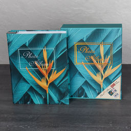 Фотоальбом 200 фото 10х15 Зеленый / 9255 /уп 36/716604