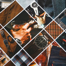 Цена за 10 шт. Бумага упаковочная глянцевая Мужская, 70?100 см