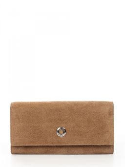 LACCOMA кошелек LA-1081-З-коричневый натуральная замша