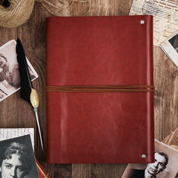 Родословная книга «Наш род», с пером, 56 листов, коричневый, 35×25 см