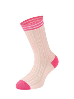 OMSA kids Calzino 21C00 ажур - rosa  фото 4